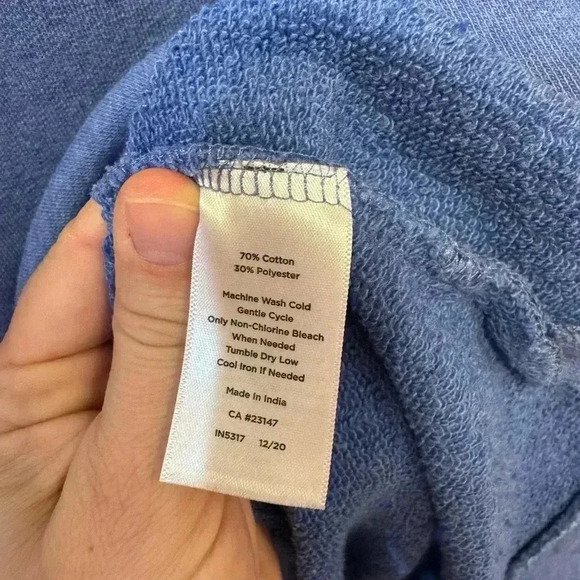 Women’s Talbots blue pullover sweatshirt crewneck size small - Picture 5 of 9